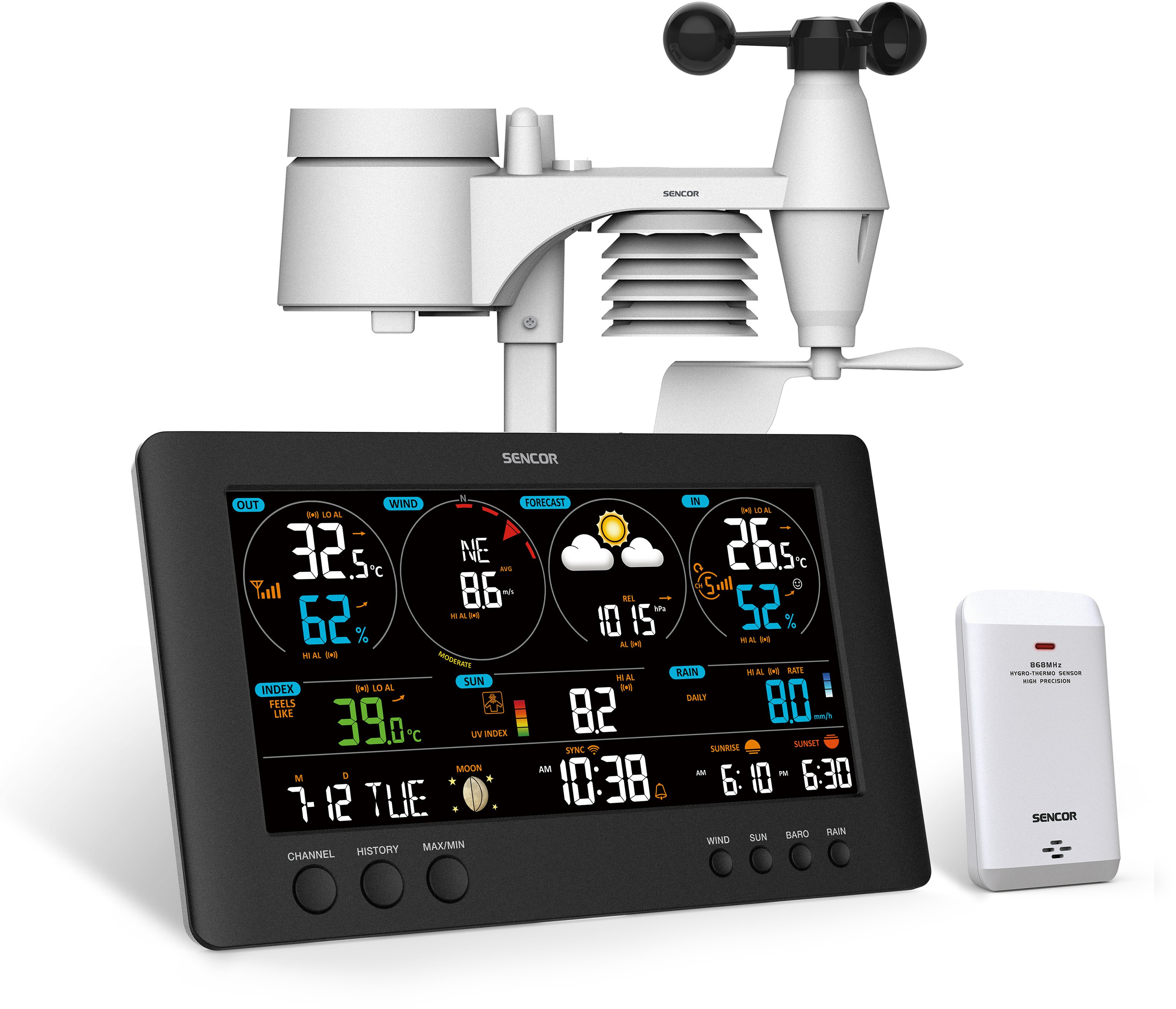 Wifi proffesional weather station Sencor
