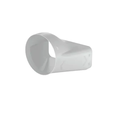 Õhupuhastaja ühendustoru kandiliselt 222x89 mm ümarale 150 mm Ciarko Design