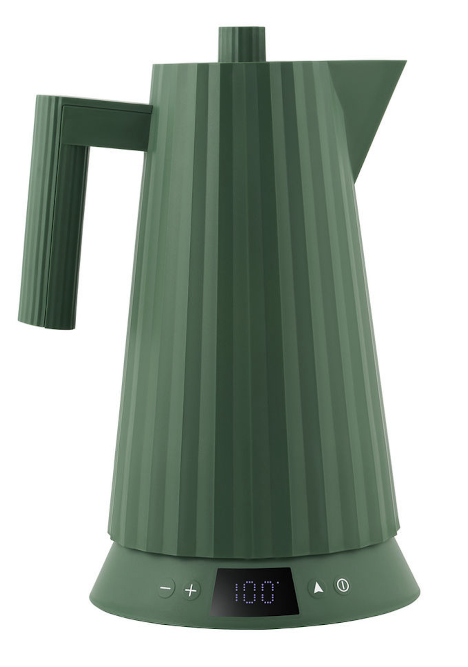 Water kettle Plisse Alessi, green
