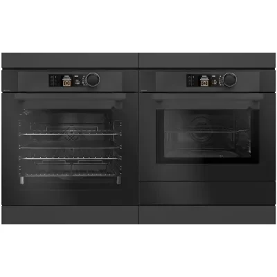 De Dietrich integreeritava ahju ja mikrolaineahju komplekt  DOP8574BB + DKC7340BB Coal Black