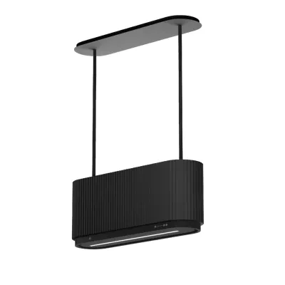 Вытяжка Ciarko Design Mono Isola полностью черная MONOISBB