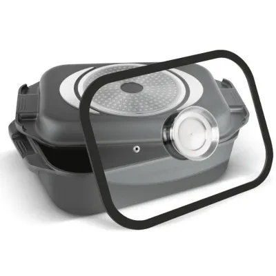 Ahjuvorm pruunistamispanni ja klaaskaanega Lamart LT1310