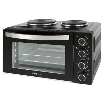 Electric oven Clatronic with 2 hot plates