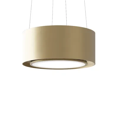 Вытяжка Ciarko Design Piu Light Isola 80 SmartLink золото PIULIGHTIS80GSL