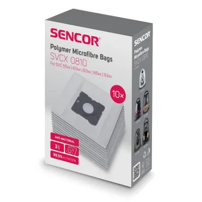 Tolu maisiņi 10 gb Sencor SVC55xx, 6001, 83xx, 8501, 9300