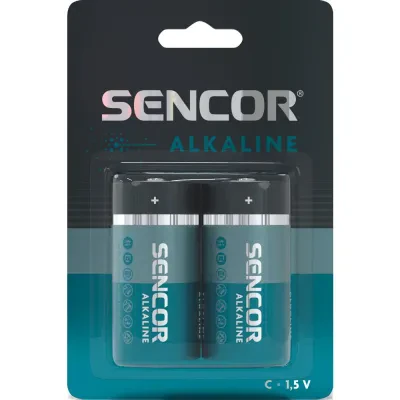 Батарейки ALK SENCOR C mono, 2 шт SBALR142BPC