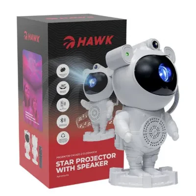 Tähistaeva projektor Hawk Astronaut HWSTAR01