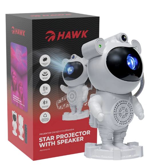 Star projector with BT speaker Hawk