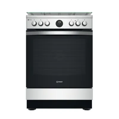 Gas stove with electric oven Indesit IS67G8CHXE1